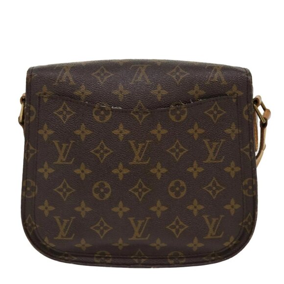 LOUIS VUITTON Monogram Saint Cloud GM Shoulder Bag M51242 LV Auth 38691 - Picture 2 of 16